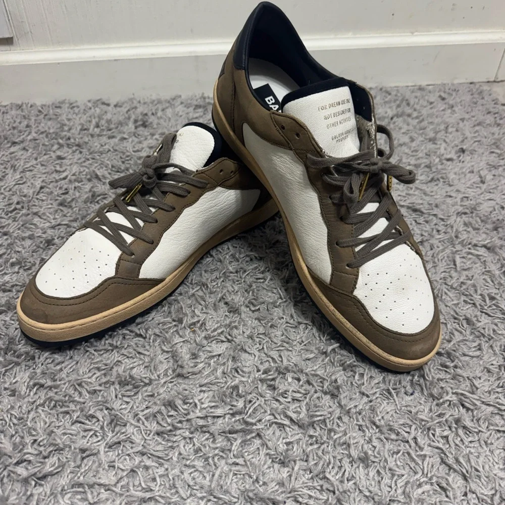 Golden Goose Men's Black and Brown Sneakers - Picture 11 of 15